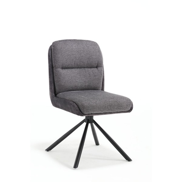 Talbot Swivel Dining Chair Grey
